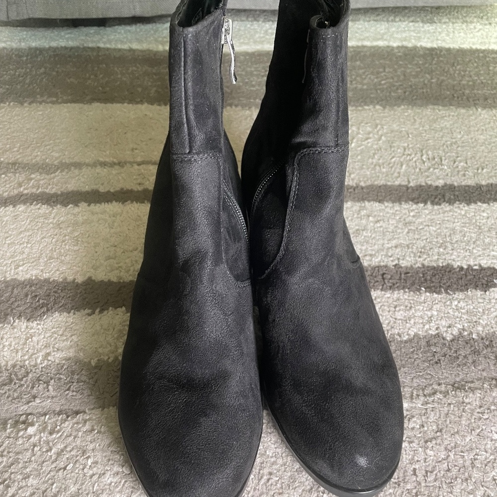 NWOB Ara Fauna Waterproof Gore-Tex Bootie Black Suede - Women's US Size 5.5